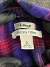L.L.Bean 100% Cotton Plaid Purple Long Sleeve Button-Down Shirt Size S - photo 7