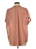 Dex Pink Short Sleeve Blouse Size L - photo 2