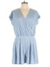 Halara 100% Polyester Solid Blue Romper Size L - photo 1