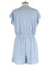 Halara 100% Polyester Solid Blue Romper Size L - photo 2