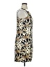 Dani Max 100% Polyester Print Gold Cocktail Dress Size 16 - photo 4