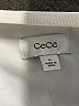CeCe Ivory Short Sleeve Blouse Size XL - photo 7