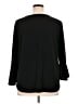 Green Envelope Black 3/4 Sleeve Top Size 1X - photo 2