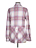 Robert Louis Plaid Pink Long Sleeve Button-Down Shirt Size M - photo 2