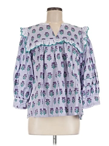 Entro 3/4 Sleeve Blouse (view 1)