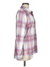 Robert Louis Plaid Pink Long Sleeve Button-Down Shirt Size M - photo 4