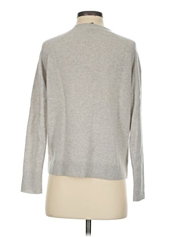 Aqua Cashmere Pullover Sweater (view 2)