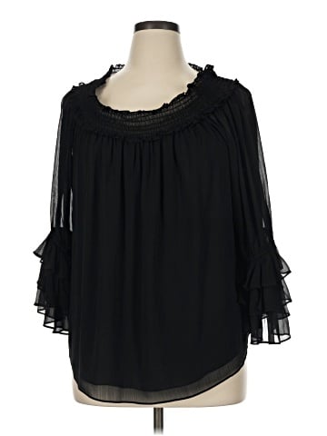 CeCe 3/4 Sleeve Blouse (view 1)