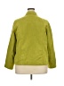 Studio Works 100% Polyester Solid Green Jacket Size 20 - photo 2
