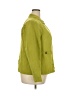 Studio Works 100% Polyester Solid Green Jacket Size 20 - photo 4