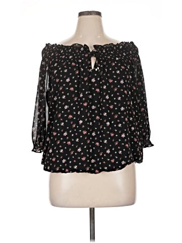 New York & Company 3/4 Sleeve Blouse (view 1)