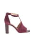 Antonio Melani Color Block Burgundy Sandals Size 9 - photo 1