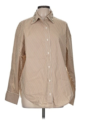 Express Long Sleeve Button-Down Shirt (view 1)