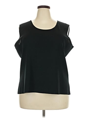 MING WANG Sleeveless Blouse (view 1)