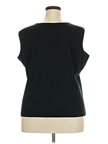 MING WANG Sleeveless Blouse (view 2)