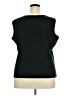 MING WANG Black Sleeveless Blouse Size 2X - photo 2