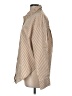 Express Stripes Tan Long Sleeve Button-Down Shirt Size M - photo 5