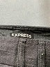 Express 100% Cotton Houndstooth Gray Shorts Size 8 - photo 3