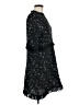 Zara 100% Polyester Tweed Black Casual Dress Size M - photo 4