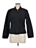 Chico's Solid Black Jacket Size Med (1) - photo 1