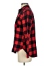 Alexander Jordan 100% Cotton Plaid Red Long Sleeve Button-Down Shirt Size S - photo 5