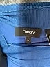 Theory 100% Silk Blue Sleeveless Silk Top Size M - photo 7