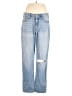 J.Crew 100% Cotton Hearts Blue Jeans Size 32 waist - photo 1