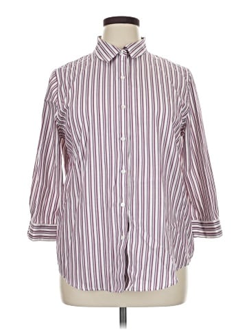 Coldwater Creek 3/4 Sleeve Button-Down Shirt (view 1)