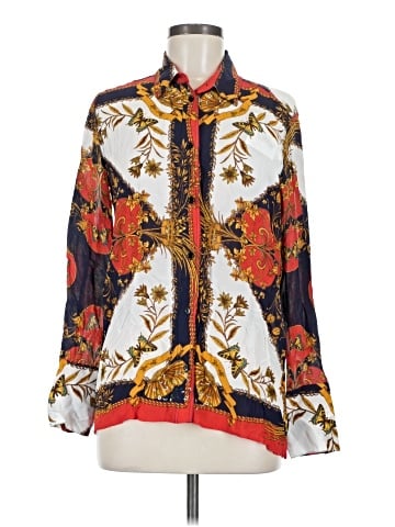 Sandro Long Sleeve Blouse (view 1)