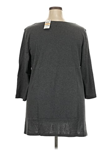 Karen Scott 3/4 Sleeve T-Shirt (view 2)