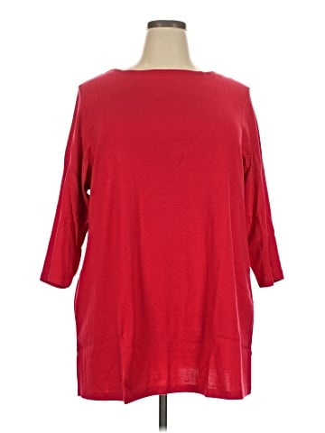 Karen Scott 3/4 Sleeve T-Shirt (view 1)