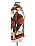 Sandro Print Red Long Sleeve Blouse Size Med (2) - photo 4