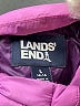 Lands' End 100% Nylon Solid Pink Jacket Size 14 - photo 3
