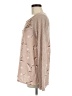 One September Tan Long Sleeve Blouse Size M - photo 5