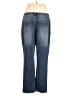 Black Label by Chico's Stars Blue Jeans Size Lg (2.5) - photo 2