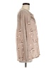 One September Tan Long Sleeve Blouse Size M - photo 4