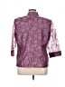 Alex Evenings Purple Blazer Size 1X - photo 2
