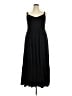 Torrid Solid Black Casual Dress Size 2X Plus (2) - photo 1