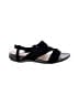SoftWalk 100% Leather Black Sandals Size 9 1/2 - photo 1