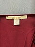 Miami 100% Polyester Burgundy 3/4 Sleeve Top Size XS - photo 7