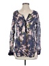Soft Surroundings Blue Long Sleeve Blouse Size S (estimated) - photo 1