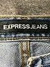 Express Jeans 100% Cotton Hearts Blue Jeans Size 1 - 2 - photo 7