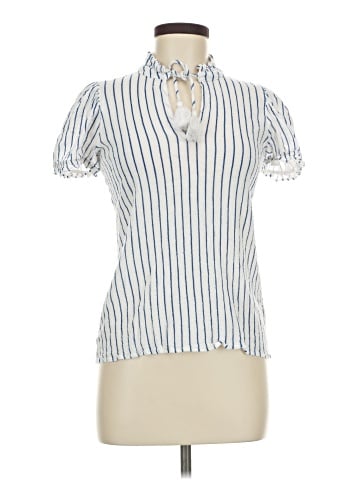 Sail to Sable Short Sleeve Blouse (view 1)