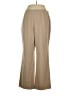 Talbots 100% Wool Solid Tan Wool Pants Size 16 - photo 1