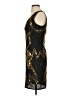 Unbranded Graphic Gold Cocktail Dress Size XXS (estimated) - photo 5
