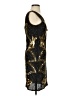Unbranded Graphic Gold Cocktail Dress Size XXS (estimated) - photo 4