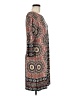 Haani Paisley Brown Casual Dress Size M - photo 4