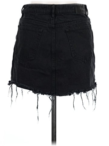 Zara TRF Denim Skirt (view 2)