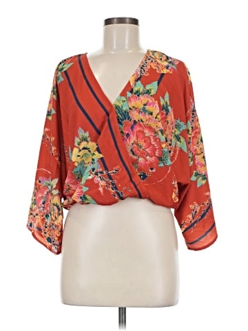 Flying Tomato Long Sleeve Blouse (view 1)