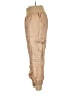 Cinq à Sept 100% Cupro Tan Cargo Pants Size M - photo 5